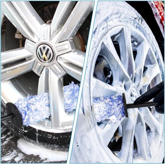 Brosse Lavage Voiture - CarWashBrush™ - Bleu - L'Autostar